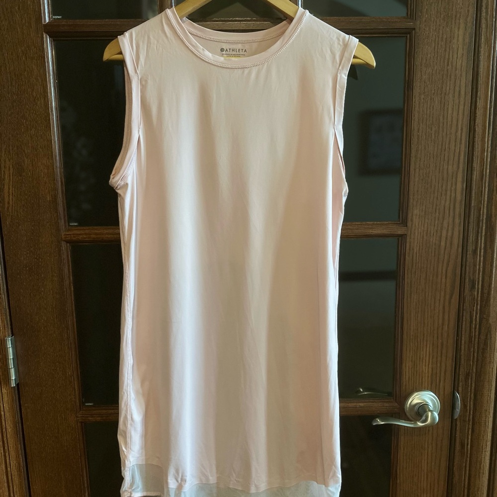 Athleta Light Pink tank dress